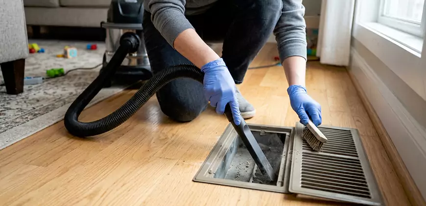 Heating Floor Vent Cleaning in Olive Branch