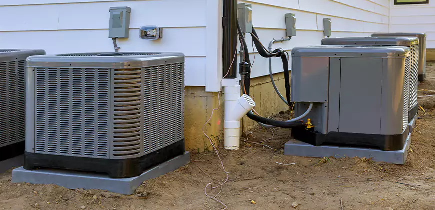 Central Air Condenser Setup in Olive Branch