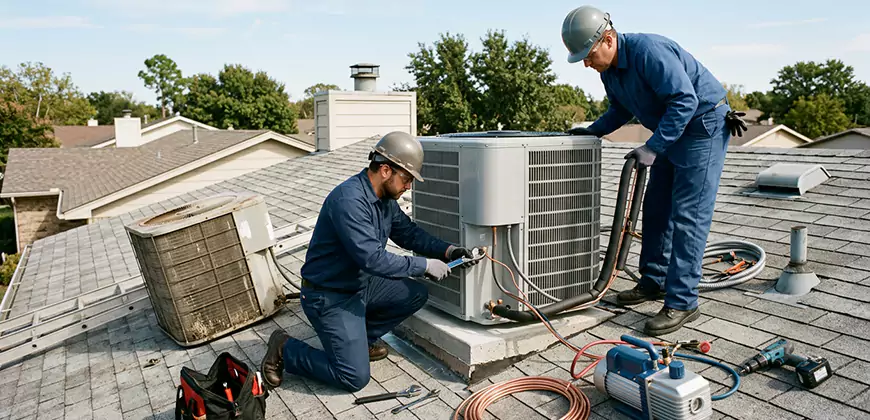 High-Efficiency Condenser Installation in Olive Branch